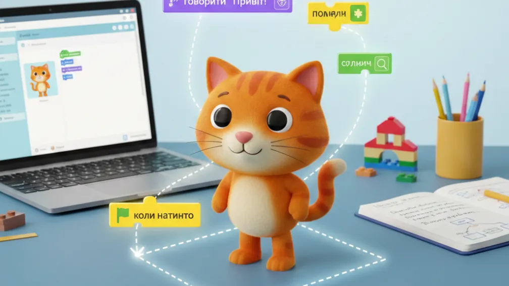 Алгоритми та способи їх подання. Подорож у світ Scratch