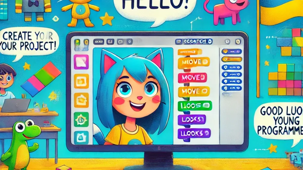 Створення лінійних проєктів у Scratch