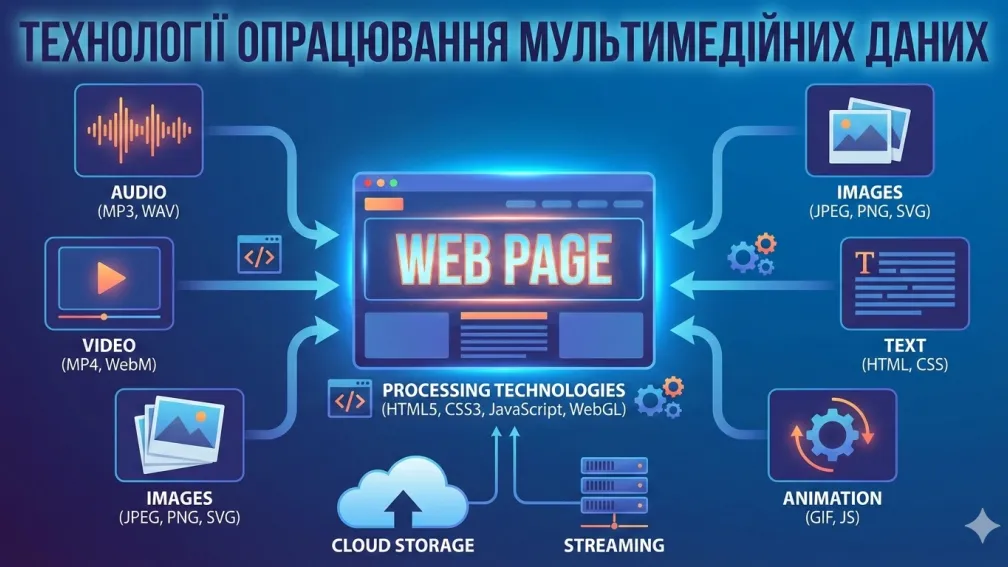 Технології опрацювання мультимедійних даних