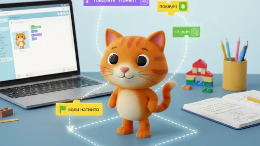 Алгоритми та способи їх подання. Подорож у світ Scratch