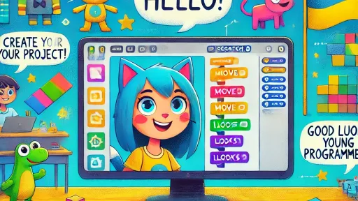 Створення лінійних проєктів у Scratch