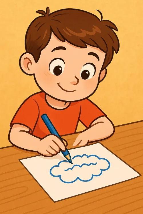 намалюй хмарку алгоритм